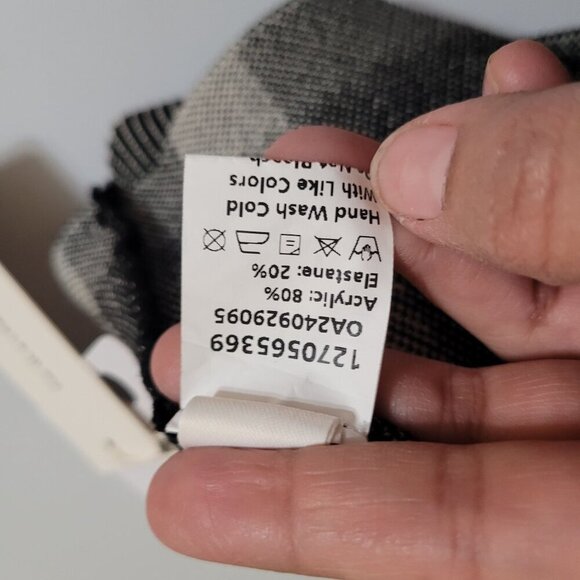 Commense Womens Sweater Plaid Knit Dress XL Stretchy Comfy‎ Preppy Office Career - Picture 3 of 10